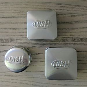 Lush shampoo and conditioner plus tins!